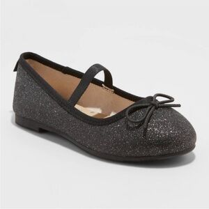 glitter ballet flat